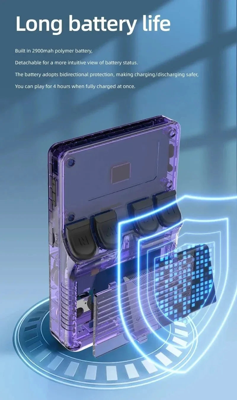 ARKOS R36S Retro Handheld Game Console Linux System 3.5-inch IPS Screen Video Player 64GB/128GB Portable Handheld Game Console