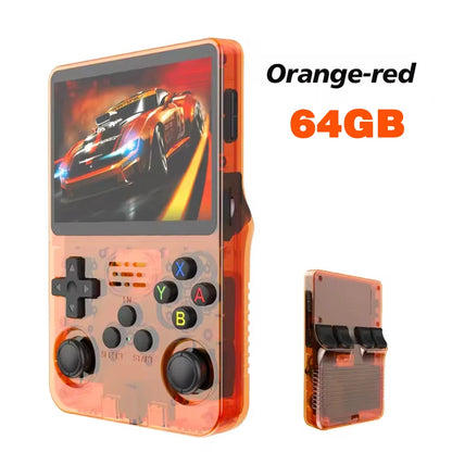 ARKOS R36S Retro Handheld Game Console Linux System 3.5-inch IPS Screen Video Player 64GB/128GB Portable Handheld Game Console