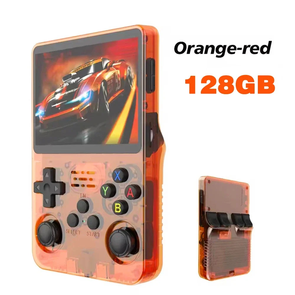 ARKOS R36S Retro Handheld Game Console Linux System 3.5-inch IPS Screen Video Player 64GB/128GB Portable Handheld Game Console